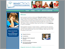 Tablet Screenshot of bendlanguageandlearning.com